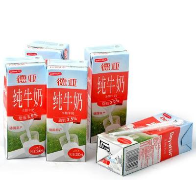 【德国进口 德亚 全脂纯牛奶 进口牛奶 饮料乳制品 200ml】价格_厂家_图片 -